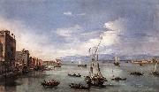 GUARDI, Francesco The Lagoon from the Fondamenta Nuove serg Norge oil painting reproduction